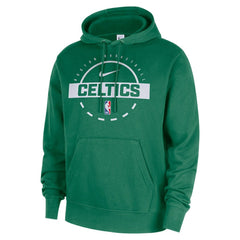 Boston Celtics 2025/26 Authentic Practice Club Pullover Hoodie Kelly Green | Nike Lifestyle