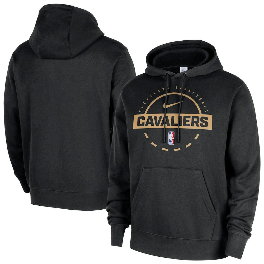Cleveland Cavaliers 2025/26 Authentic Practice Club Pullover Hoodie for sale Black | Nike online