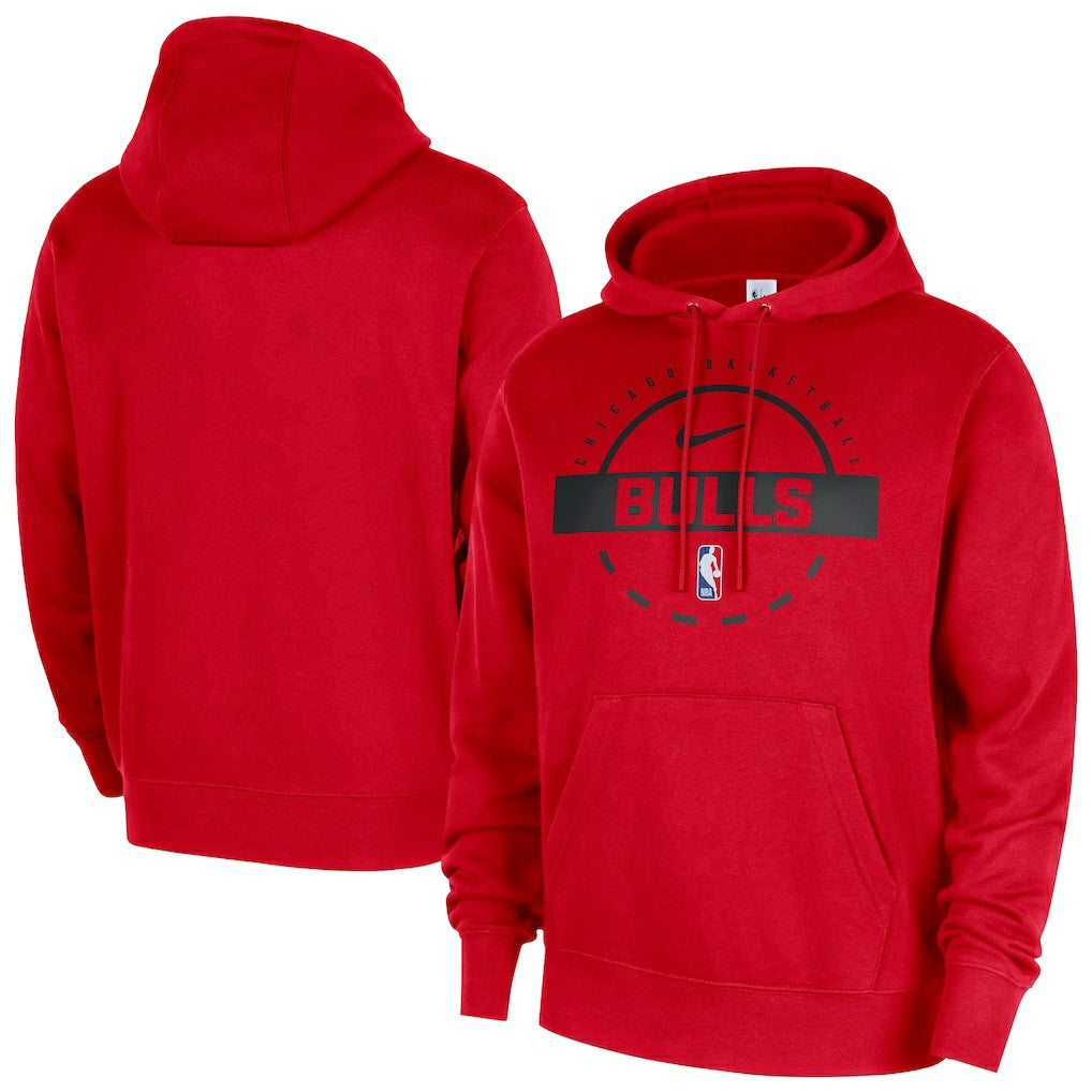 Chicago Bulls 2025/26 Authentic Practice Club Pullover Hoodie Red | Nike for sale