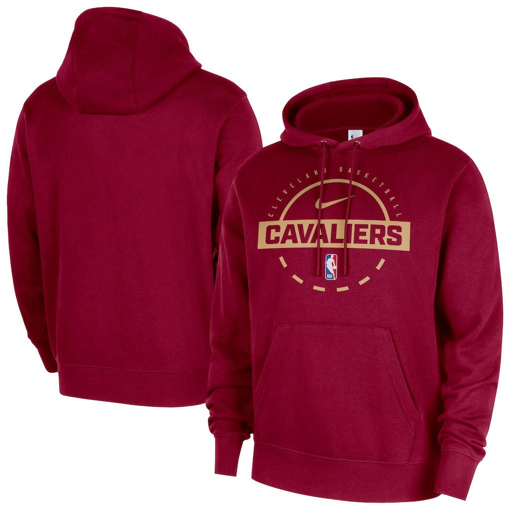 Cleveland Cavaliers 2025/26 Authentic Practice Club Pullover Hoodie for sale Wine | Nike online