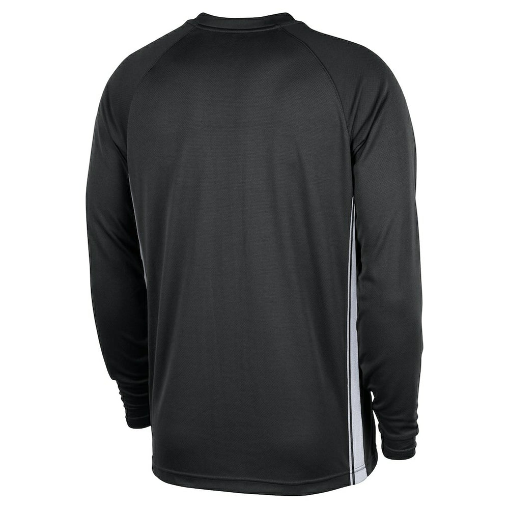 Brooklyn Nets 2025/26 Authentic Pre-Game Legend Dri-FIT Long Sleeve Shooting Shirt Black | Nike Near Me