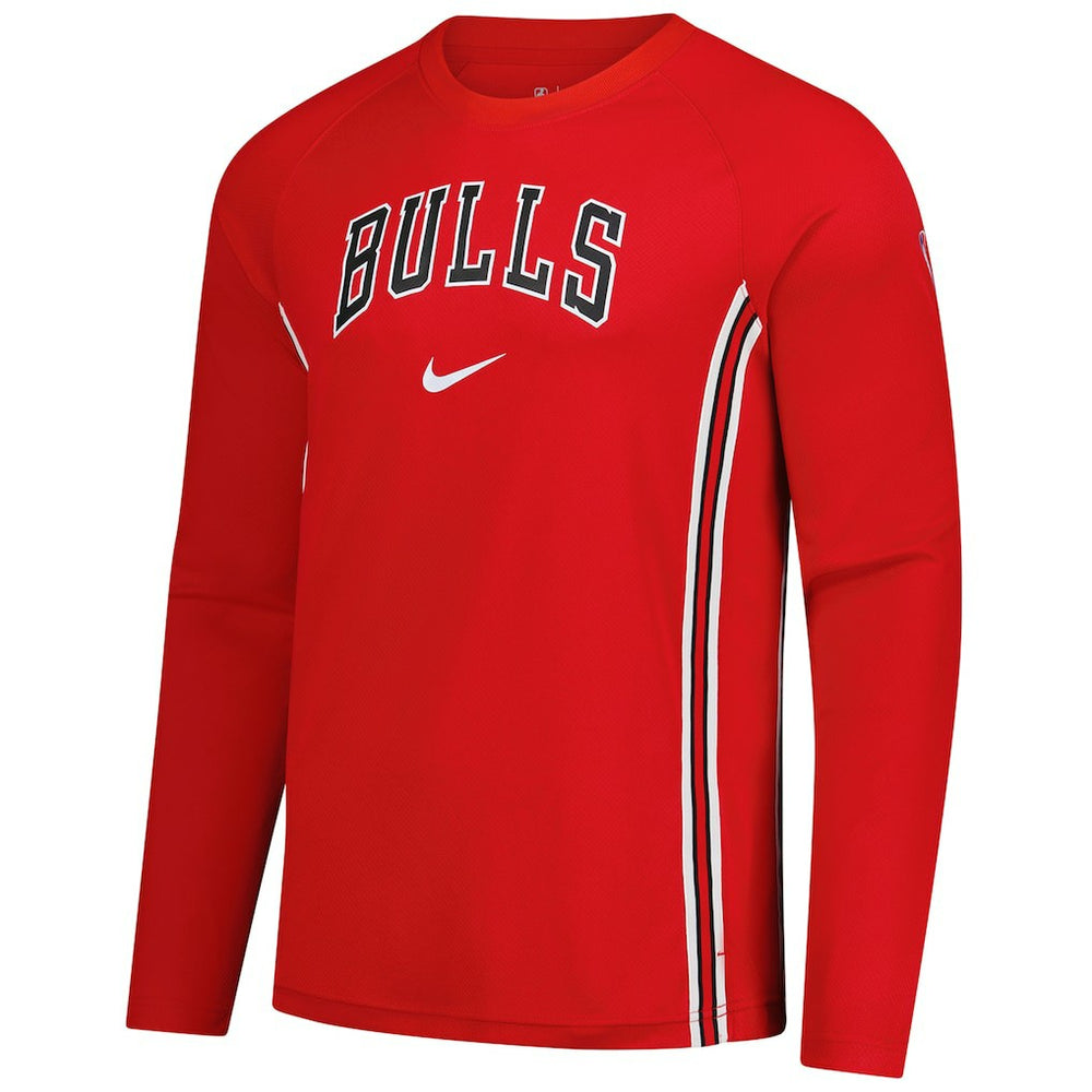 Chicago Bulls 2025/26 Authentic Pre-Game Legend Dri-FIT Long Sleeve Shooting Shirt for sale Red | Nike for sale