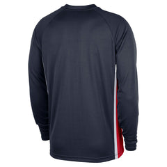 Washington Wizards 2025/26 Authentic Pre-Game Legend Dri-FIT Long Sleeve Shooting Shirt Navy | Nike online