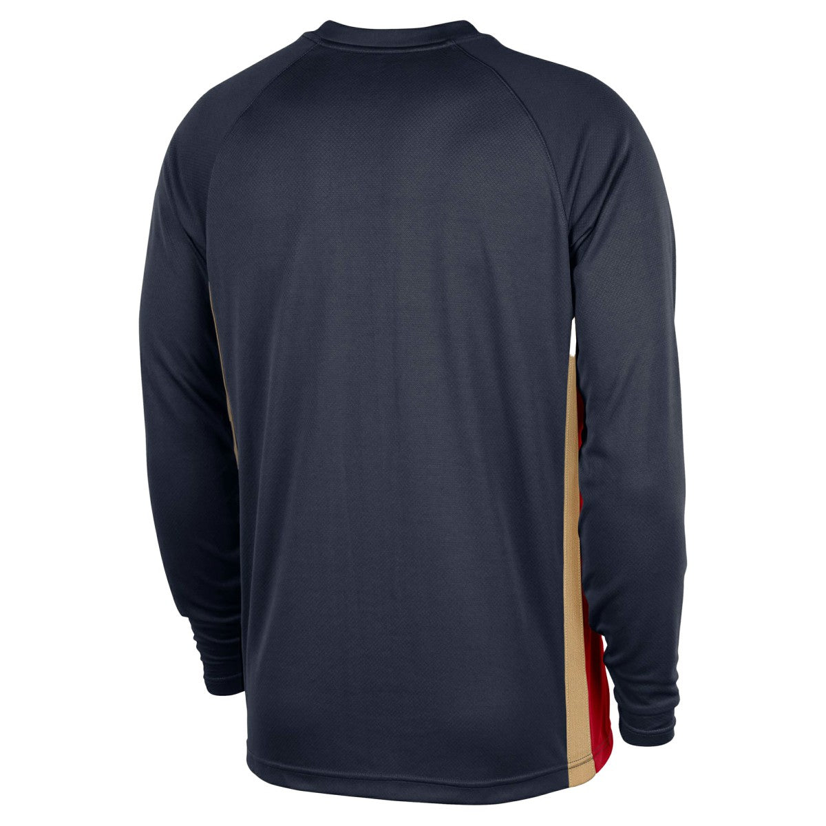 New Orleans Pelicans 2025/26 Authentic Pre-Game Legend Dri-FIT Long Sleeve Shooting Shirt Navy | Nike