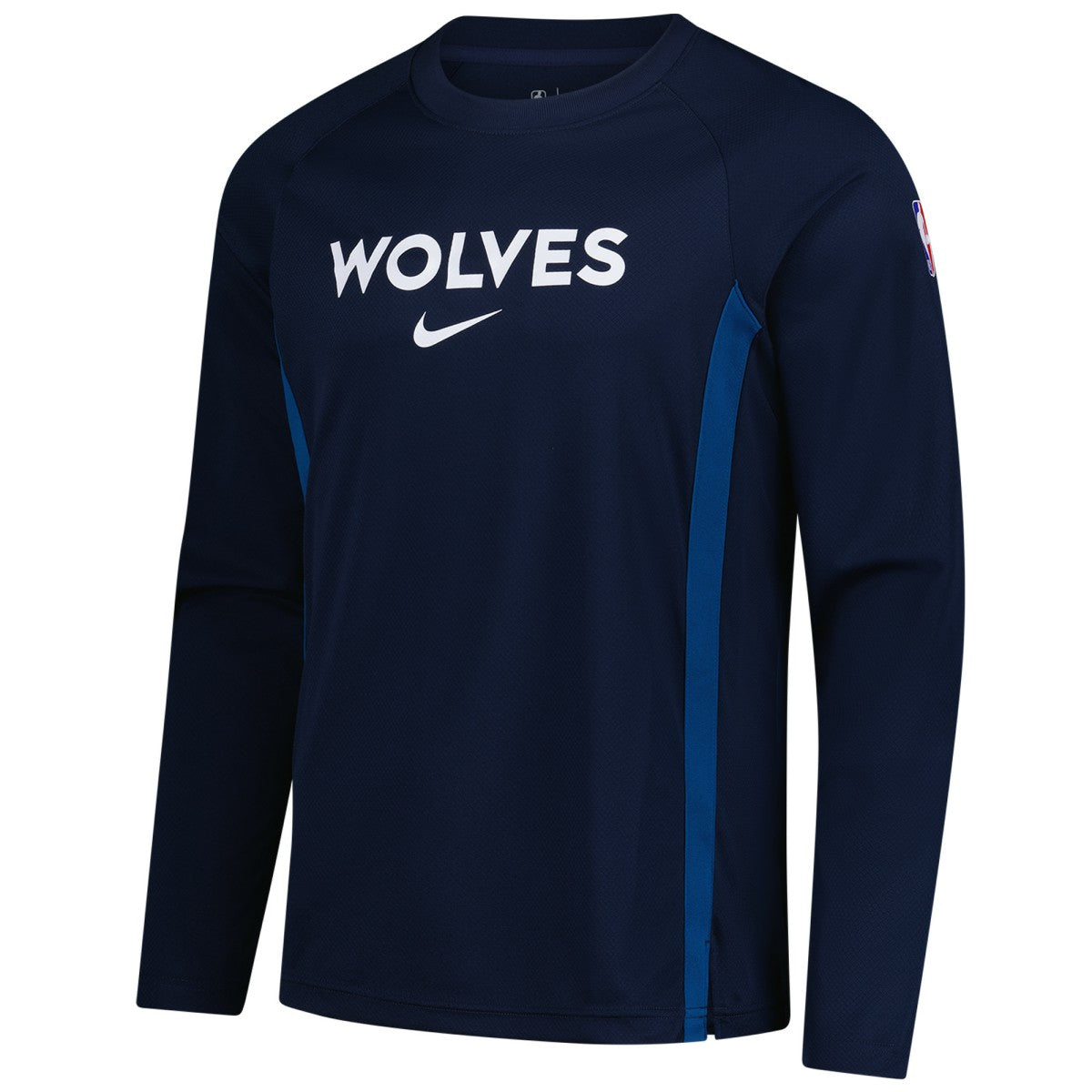 Minnesota Timberwolves 2025/26 Authentic Pre-Game Legend Dri-FIT Long Sleeve Shooting Shirt Navy | Nike online