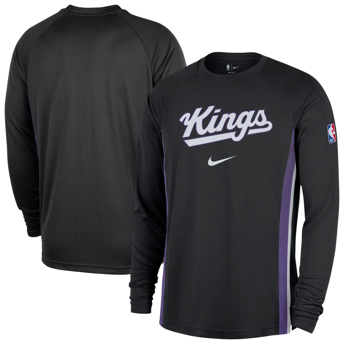 Sacramento Kings 2025/26 Authentic Pre-Game Legend Dri-FIT Long Sleeve Shooting Shirt Black | Nike US