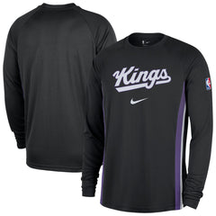 Sacramento Kings 2025/26 Authentic Pre-Game Legend Dri-FIT Long Sleeve Shooting Shirt Black | Nike US
