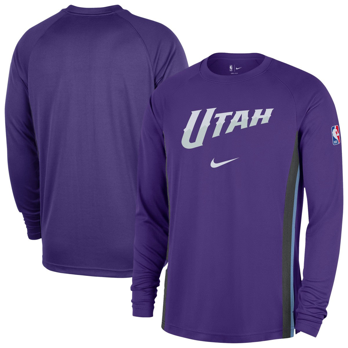Utah Jazz 2025/26 Authentic Pre-Game Legend Dri-FIT Long Sleeve Shooting Shirt Purple | Nike for sale