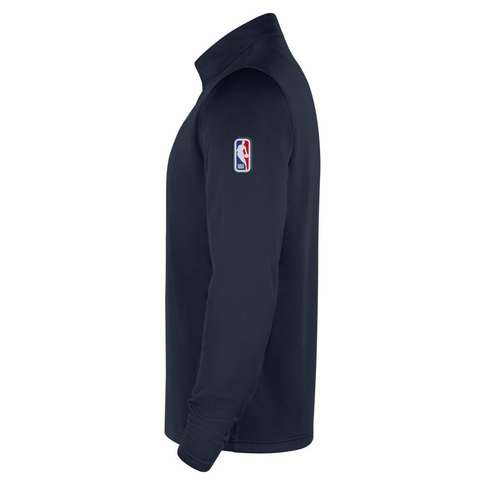 Minnesota Timberwolves 2025/26 Authentic Coaches Quarter-Zip Dri-Fit Top Navy | Nike US