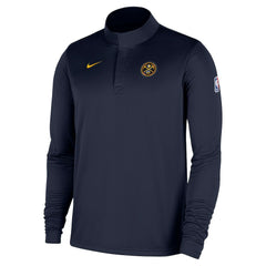 Denver Nuggets 2025/26 Authentic Coaches Quarter-Zip Dri-Fit Top for sale Navy | Nike Near Me