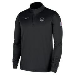 Golden State Warriors 2025/26 Authentic Coaches Quarter-Zip Dri-Fit Top for sale Black | Nike Lifestyle