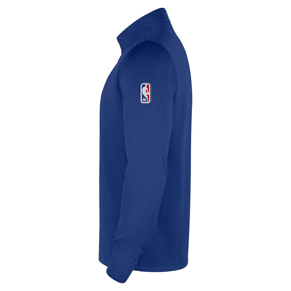 Golden State Warriors 2025/26 Authentic Coaches Quarter-Zip Dri-Fit Top for sale Royal | Nike discount