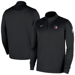Philadelphia 76ers 2025/26 Authentic Coaches Quarter-Zip Dri-Fit Top Black | Nike for sale