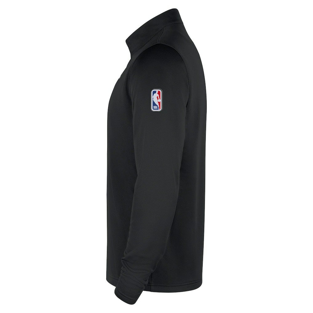 Philadelphia 76ers 2025/26 Authentic Coaches Quarter-Zip Dri-Fit Top Black | Nike for sale