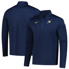 Indiana Pacers 2025/26 Authentic Coaches Quarter-Zip Dri-Fit Top Navy | Nike Lifestyle