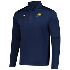 Indiana Pacers 2025/26 Authentic Coaches Quarter-Zip Dri-Fit Top Navy | Nike Lifestyle