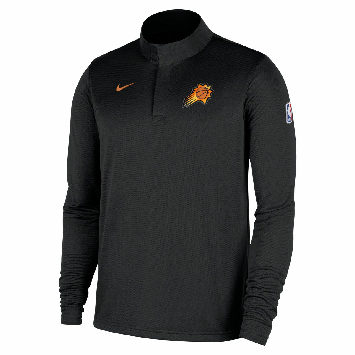 Phoenix Suns 2025/26 Authentic Coaches Quarter-Zip Dri-Fit Top Black | Nike online