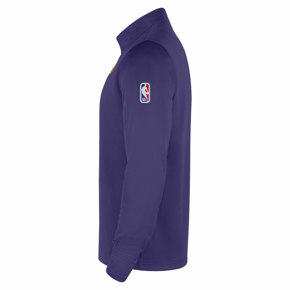 Phoenix Suns 2025/26 Authentic Coaches Quarter-Zip Dri-Fit Top Purple | Nike Lifestyle