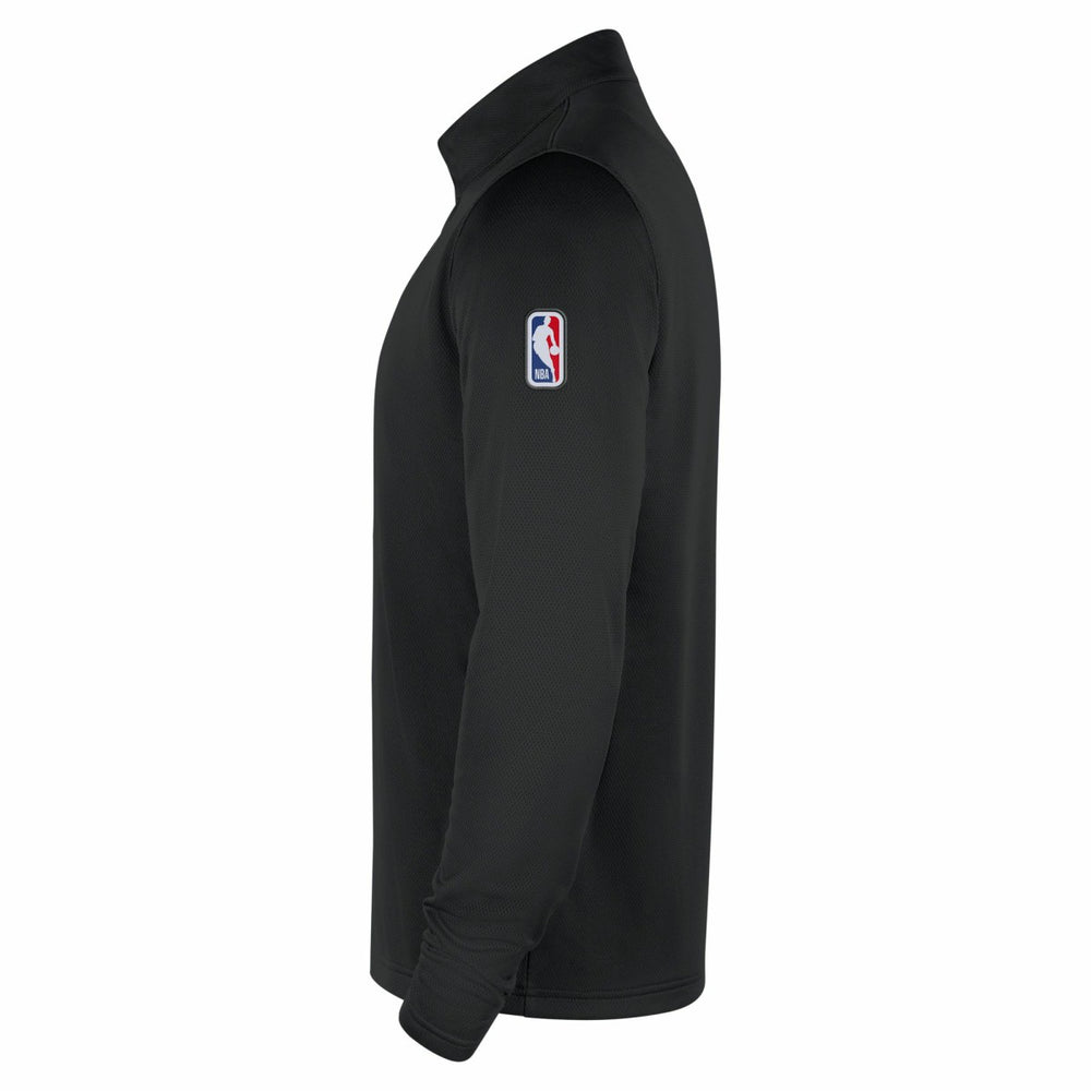 Milwaukee Bucks 2025/26 Authentic Coaches Quarter-Zip Dri-Fit Top Black | Nike online