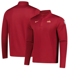 Cleveland Cavaliers 2025/26 Authentic Coaches Quarter-Zip Dri-Fit Top for sale Wine | Nike outlet