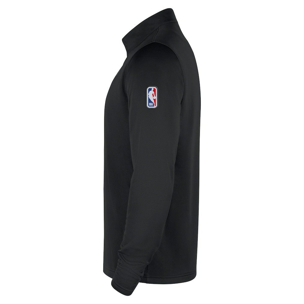 Dallas Mavericks 2025/26 Authentic Coaches Quarter-Zip Dri-Fit Top for sale Black | Nike