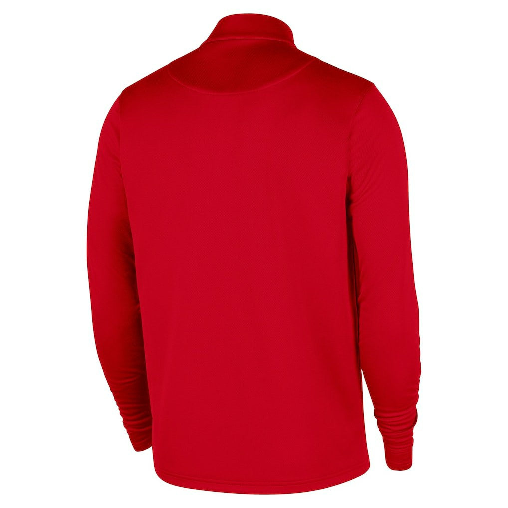 Chicago Bulls 2025/26 Authentic Coaches Quarter-Zip Dri-Fit Top Red | Nike outlet