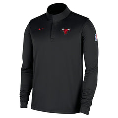 Chicago Bulls 2025/26 Authentic Coaches Quarter-Zip Dri-Fit Top Black | Nike online