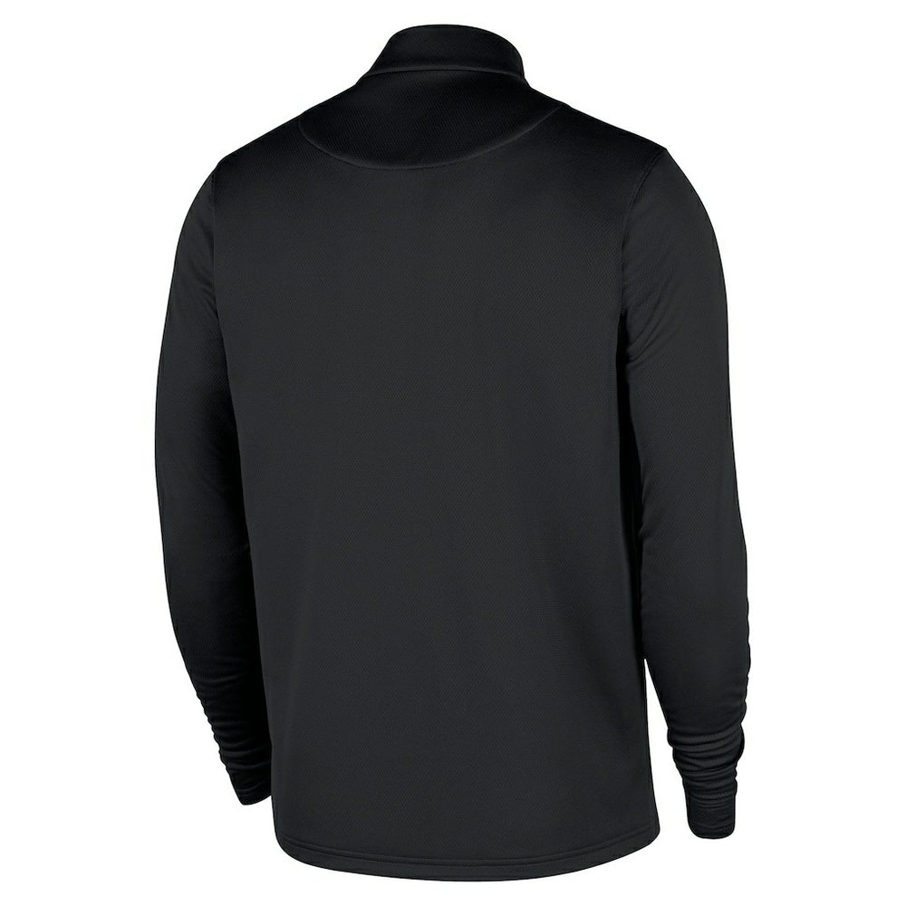 Boston Celtics 2025/26 Authentic Coaches Quarter-Zip Dri-Fit Top Black | Nike