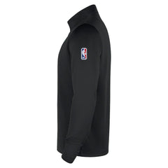 Boston Celtics 2025/26 Authentic Coaches Quarter-Zip Dri-Fit Top Black | Nike