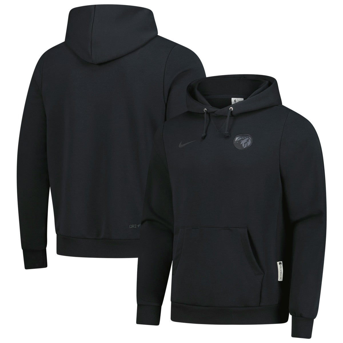 Minnesota Timberwolves Men's Authentic Travel Standard Issue Dri-Fit Hoodie Black | Nike online
