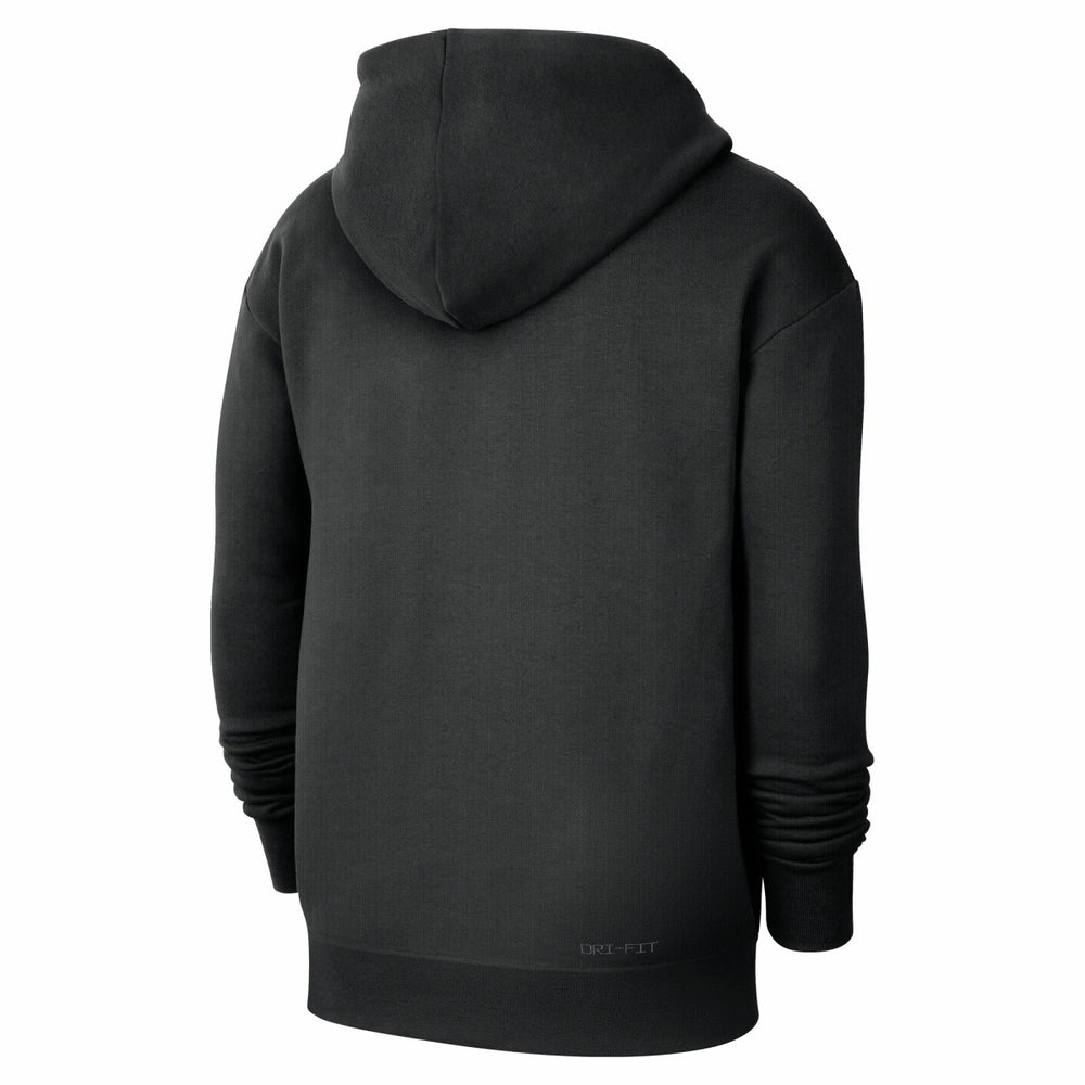 New York Knicks Men's Authentic Travel Standard Issue Dri-Fit Hoodie Black | Nike Lifestyle