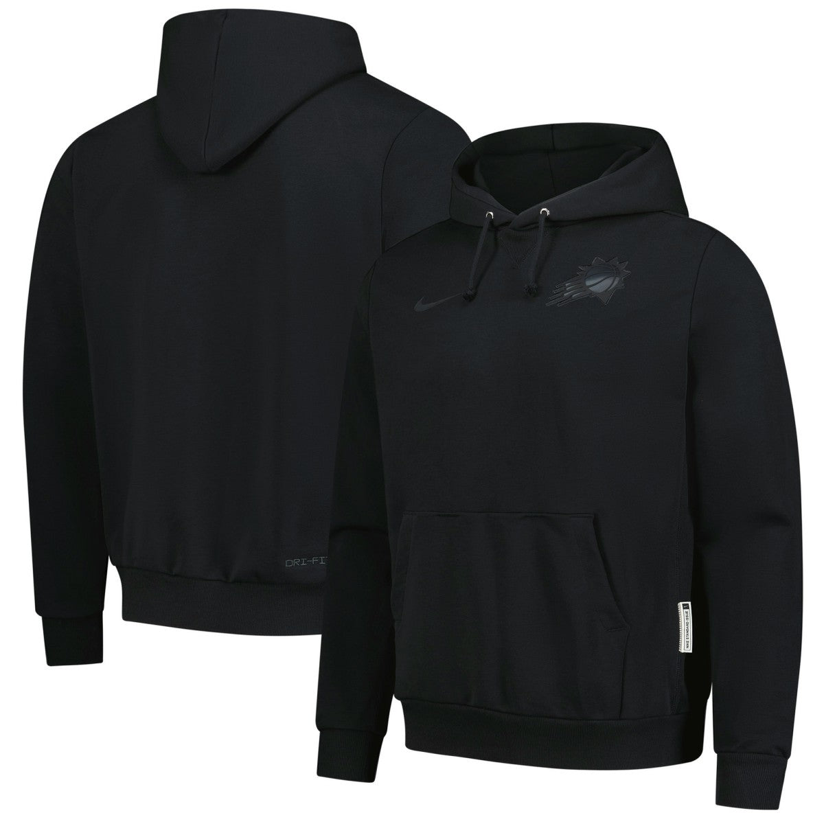 Phoenix Suns Men's Authentic Travel Standard Issue Dri-Fit Hoodie Black | Nike online