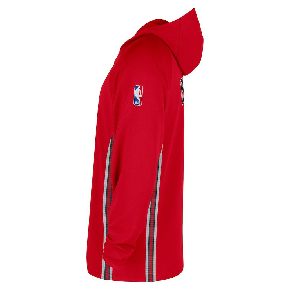 Chicago Bulls Authentic On Court Zone Quarter-Zip Dri-FIT Hoodie Jacket Red | Nike outlet