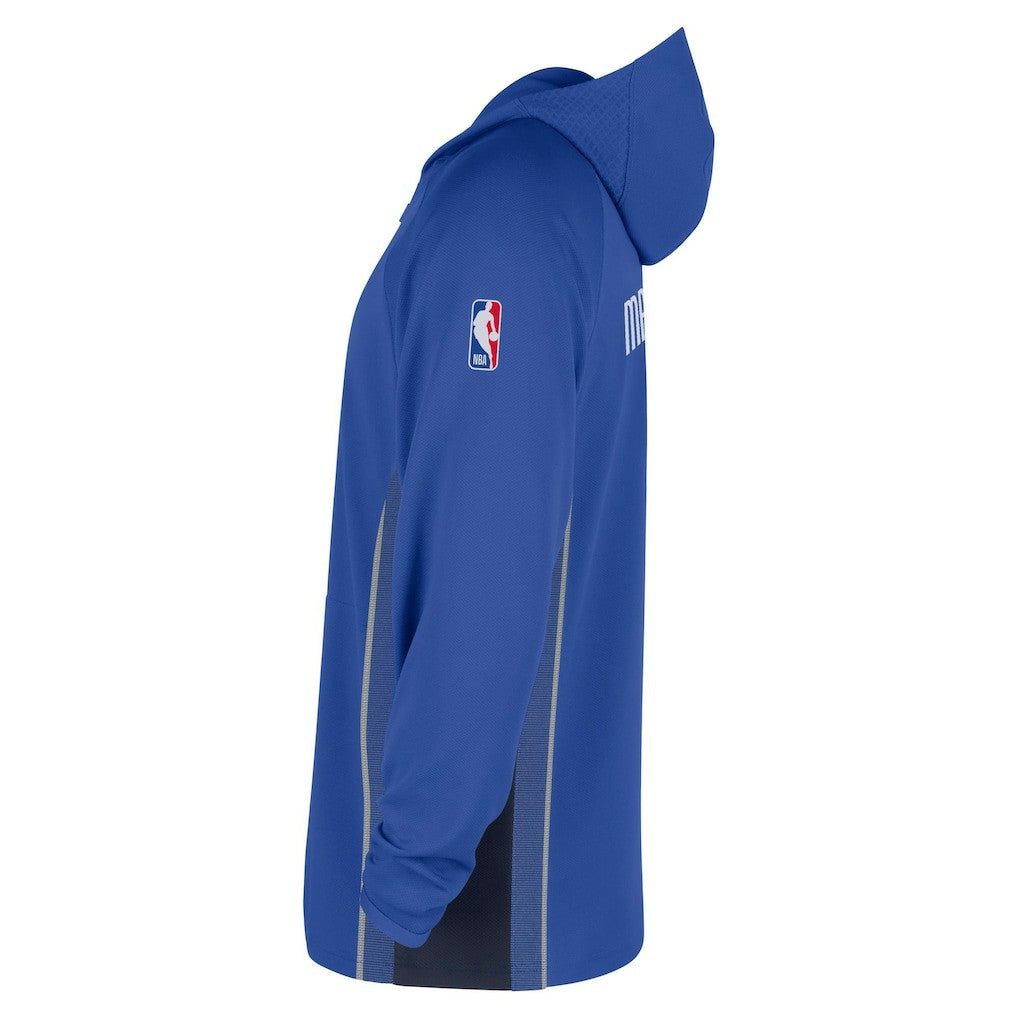 Dallas Mavericks Authentic On Court Zone Quarter-Zip Dri-FIT Hoodie Jacket for sale Royal | Nike discount