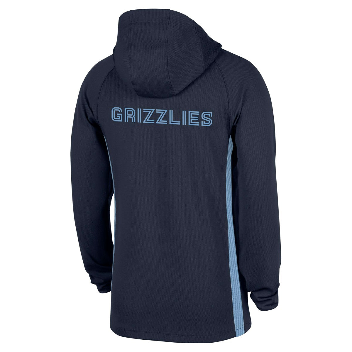 Memphis Grizzlies Authentic On Court Zone Quarter-Zip Dri-FIT Hoodie Jacket Navy | Nike