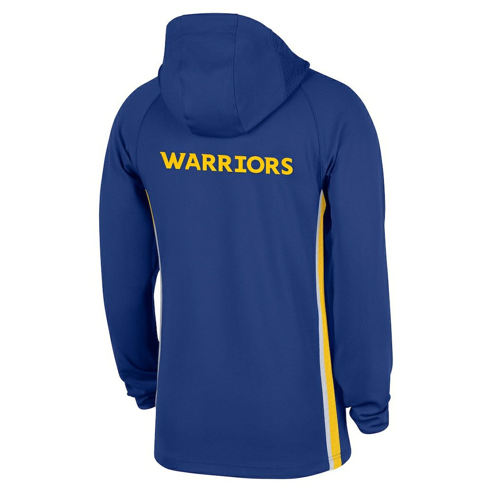 Golden State Warriors Authentic On Court Zone Quarter-Zip Dri-FIT Hoodie Jacket for sale Blue | Nike discount