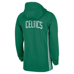 Boston Celtics Authentic On Court Zone Quarter-Zip Dri-FIT Hoodie Jacket Kelly Green | Nike Lifestyle