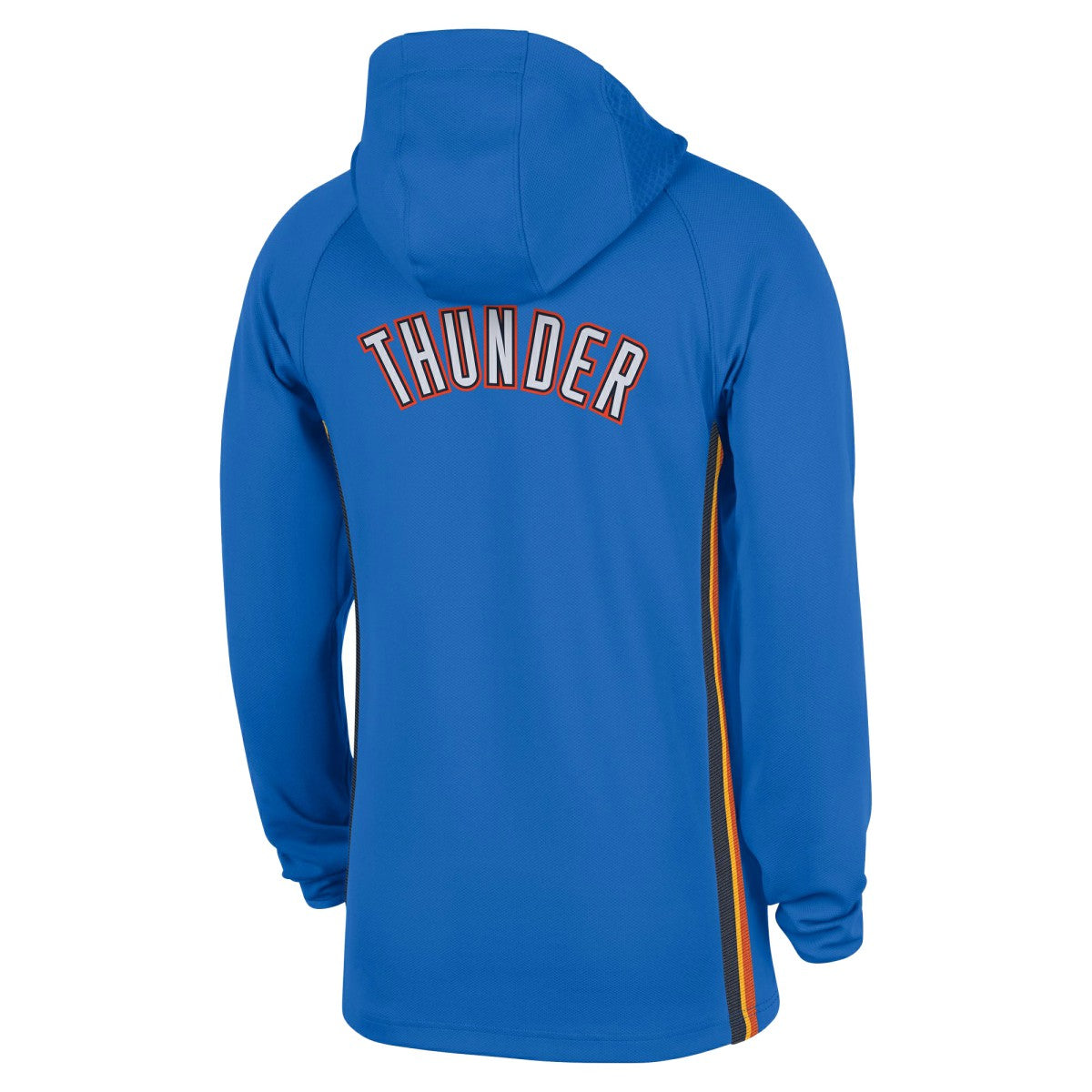 Oklahoma City Thunder Authentic On Court Zone Quarter-Zip Dri-FIT Hoodie Jacket Blue | Nike for sale