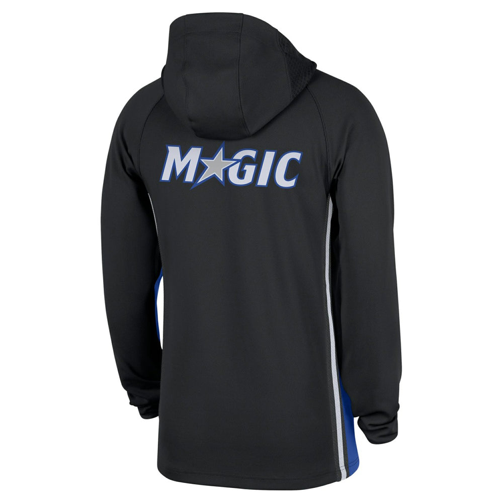 Orlando Magic Authentic On Court Zone Quarter-Zip Dri-FIT Hoodie Jacket Black | Nike Near Me