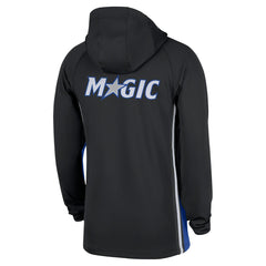 Orlando Magic Authentic On Court Zone Quarter-Zip Dri-FIT Hoodie Jacket Black | Nike Near Me