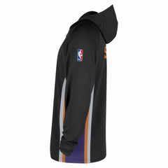 Phoenix Suns Authentic On Court Zone Quarter-Zip Dri-FIT Hoodie Jacket Black | Nike