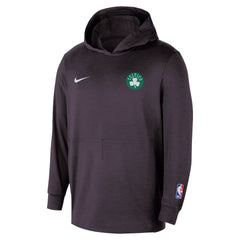 Boston Celtics Authentic Practice Yoga Restore Dri-Fit Pullover Hoodie Black | Nike US