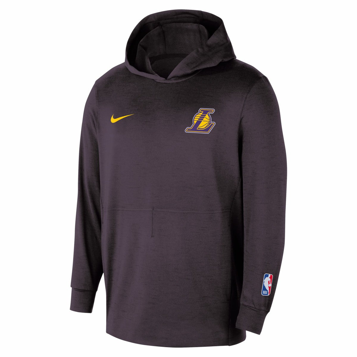 Los Angeles Lakers Authentic Practice Yoga Restore Dri-Fit Pullover Hoodie Black | Nike outlet