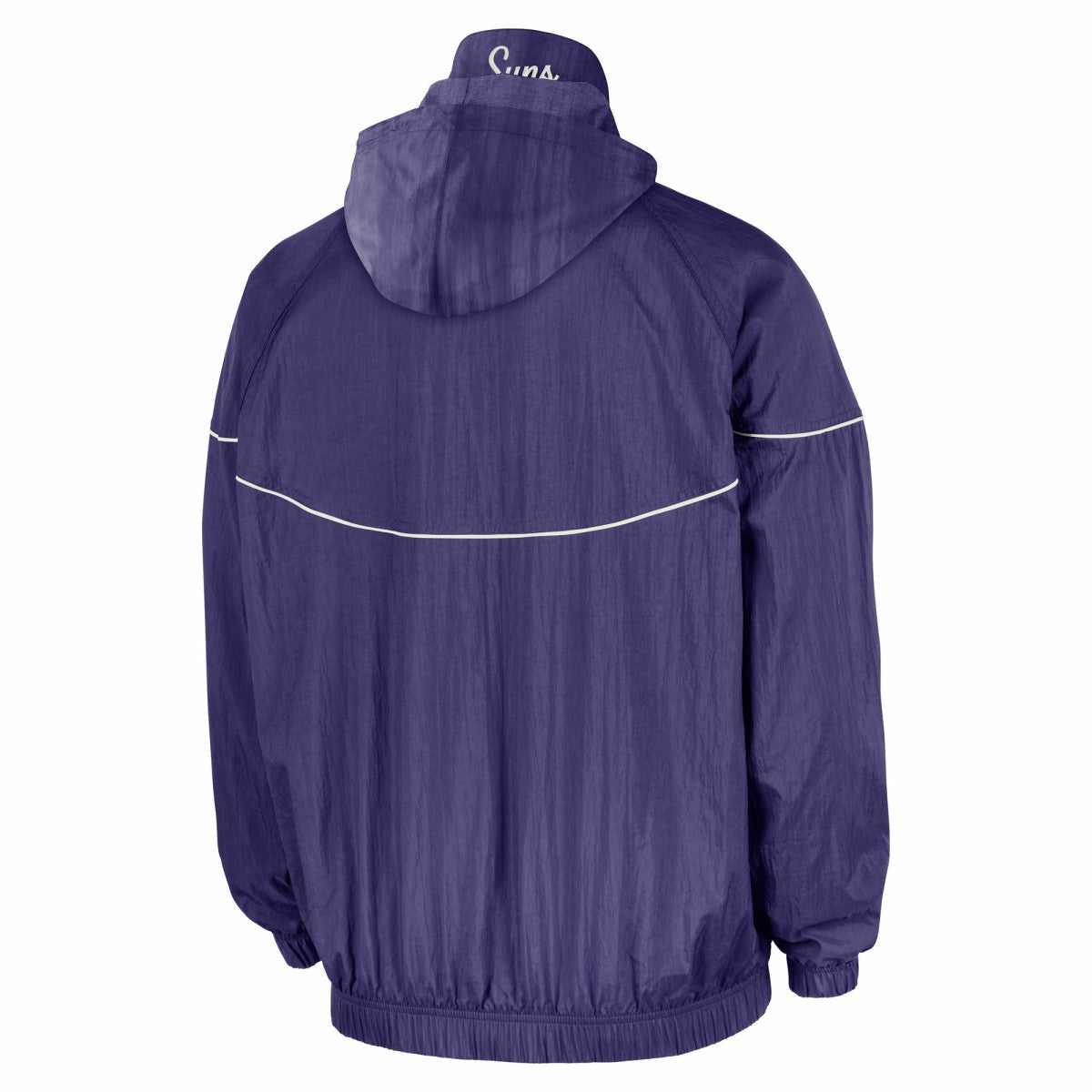 Phoenix Suns Courtside Windrunner Woven Half-Zip Hooded Jacket Purple | Nike online