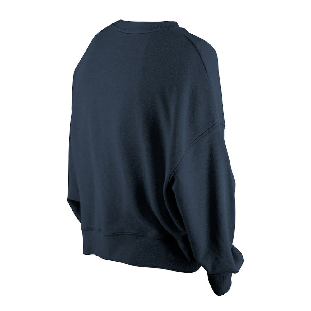 Houston Astros New Era Women's Boxy Mineral Wash Dolmen Sleeve Cropped Sweatshirt - Navy - New Era Online