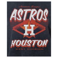 Houston Astros New Era Women's Mineral Wash Oversized T-Shirt - Navy - New Era Discount