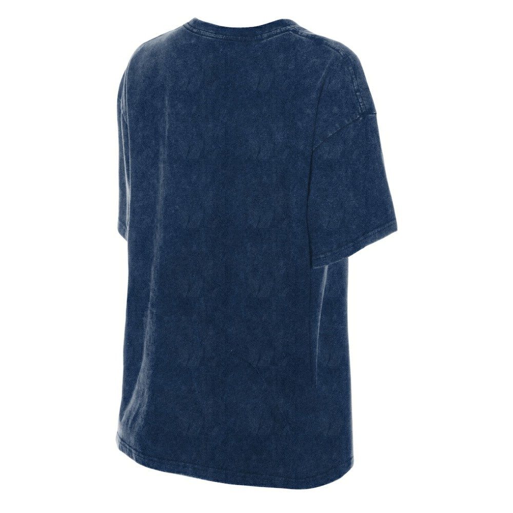 Detroit Tigers New Era Women's Mineral Wash Oversized T-Shirt - Navy - New Era Sale