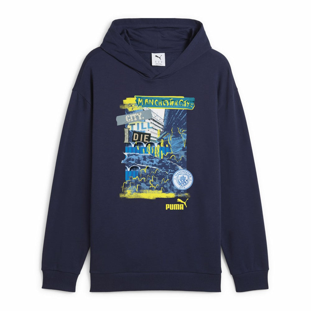 Manchester City ftblNRGY+ Pullover Hoodie Navy - Puma
