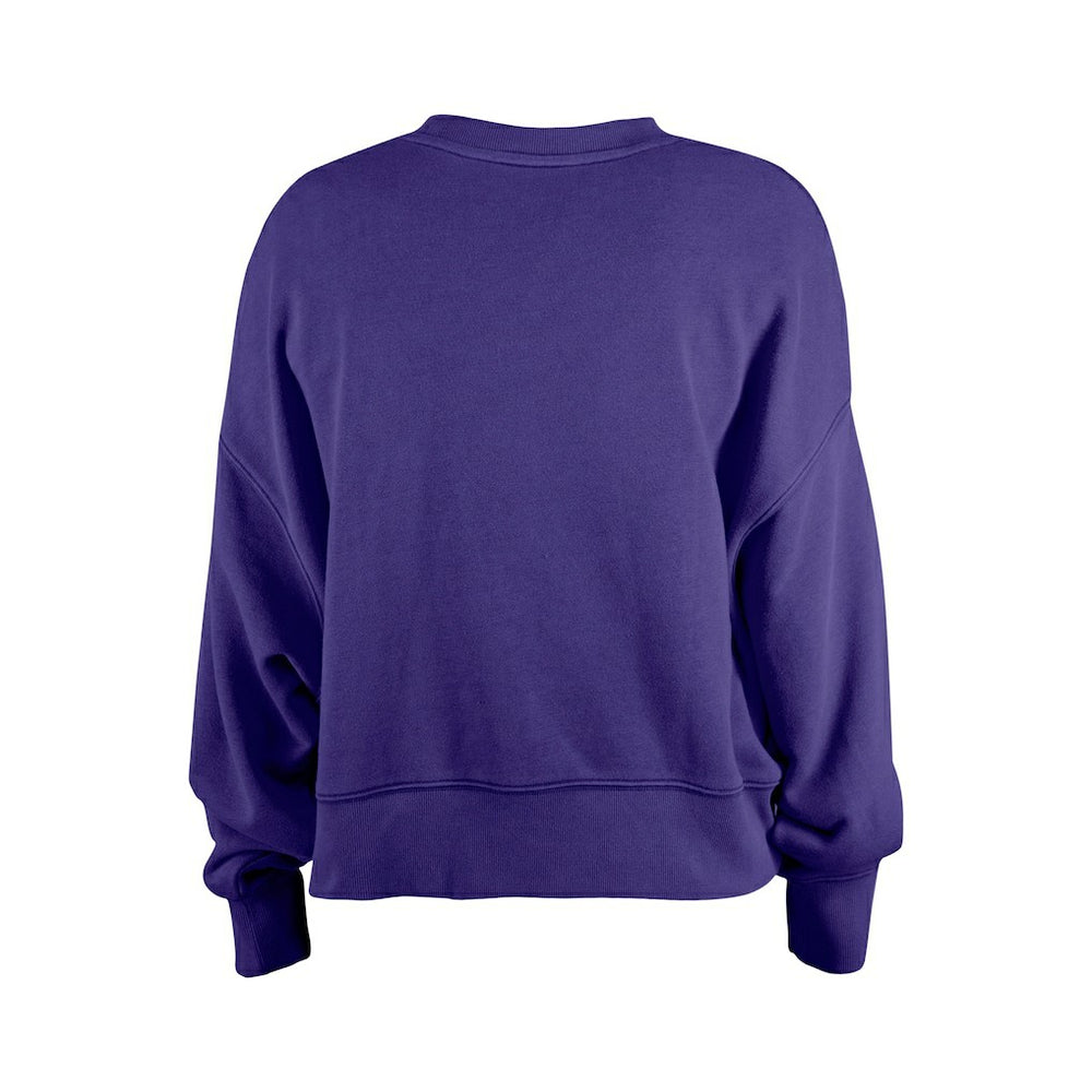 Minnesota Vikings New Era Girl's Flip Sequin Sweatshirt Purple