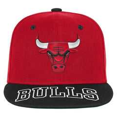 Chicago Bulls Outerstuff Youth Two-Tone Snapback Hat Red/Black